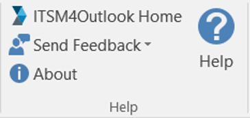 Help section buttons